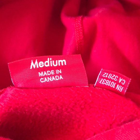 Supreme FW16 Red Box Logo Pullover Hoodie - Picture 3 of 8